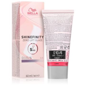 Wella Professionals Shinefinity Zero Lift Glaze vopsea de păr demipermanentă