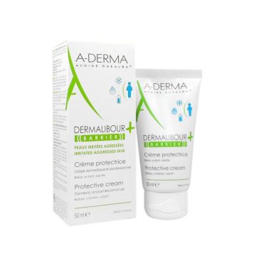 A-Derma Dermalibour+ Barrier Crema protectoare pentru piele iritata si agresata 50 ml