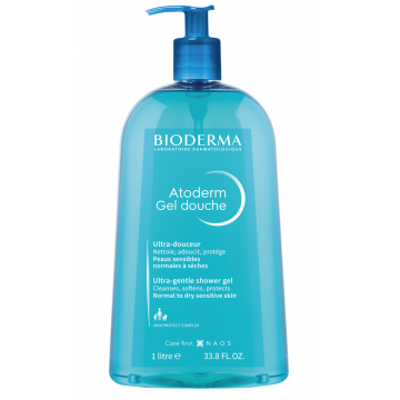 Bioderma Atoderm Gel de dus piele uscata/sensibila 1000 ml