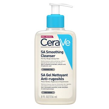 CeraVe Gel curatare anti-rugozitati pentru piele uscata si aspra 236 ml