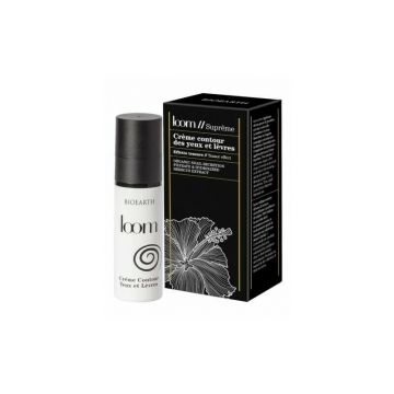 Crema riduri ochi si buze cu extract de melc 30ml, Loom Supreme Bioearth