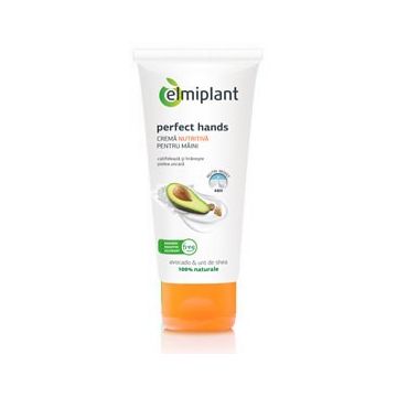 Elmiplant Perfect Hands Crema nutritiva pentru maini cu Unt de Avocado si Unt de Shea 100 ml