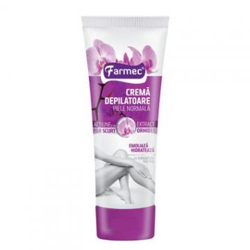 Farmec Crema depilatoare cu Extract de Orhidee piele normala 150 ml