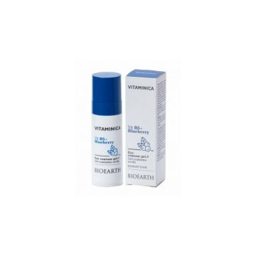Gel contur ochi cu B5, afine si acid hialuronic 30ml, Vitaminica Bioearth
