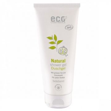 Gel de dus natural cu rodie si ceai verde 200ml