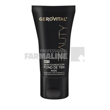 Gerovital Beauty Fond de ten Nude SPF10  30 ml