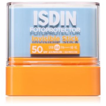 ISDIN Fotoprotector Invisible Stick cremă pentru plaja stick