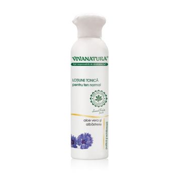 Lotiune tonica cu aloe vera si albastrele pentru ten normal, 150ml, Leonard Radutz Formula – VivaNatura