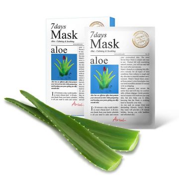 Masca 7days aloe vera, calmare si improspatare, 20g, Ariul