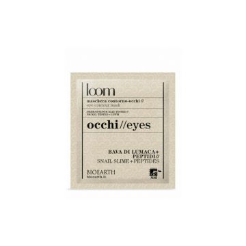 Masca servetel ochi cu melc si peptide, Loom Bioearth