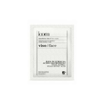 Masca servetel ten cu melc si acid hialuronic, Loom Bioearth