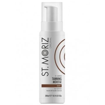 Spuma Autobronzanta Profesionala ST MORIZ XL Instant Tanning Mousse - Dark, 300 ml
