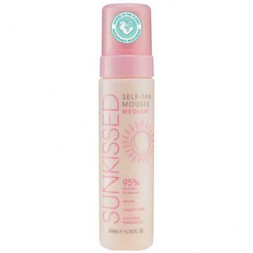 Spuma Autobronzanta Profesionala SUNKISSED Self-tan, MEDIUM, 95% Ingrediente Naturale, 200 ml