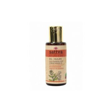 Ulei de par anticadere cu Bhringraj, 100ml, Sattva Ayurveda