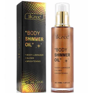 Ulei Stralucitor Premium pentru Corp, ikzee Body Shimmer Oil, 100 ml