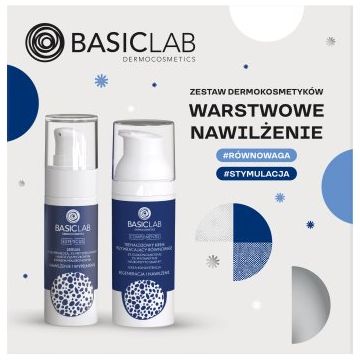 BasicLab Dermocosmetics Layered Moisturising set cadou pentru hidratare intensa