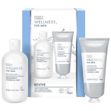 Baylis & Harding Wellness. For Men. Revive set cadou pentru barbati parfum Grapefruit, Ginger & Lime