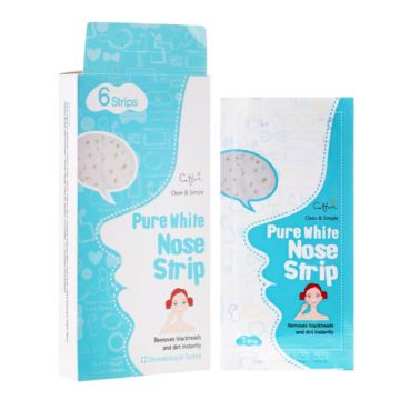 Benzi exfoliante anti puncte negre pentru zona nasulu - Cettua 6 buc.