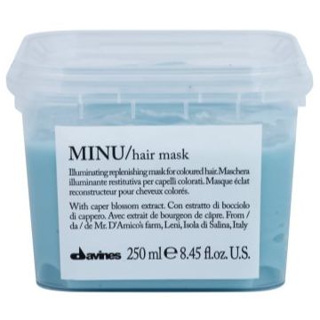 Davines Minu Caper Blossom masca regeneratoare pentru păr vopsit