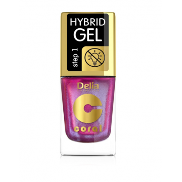 Delia Coral Hybrid Gel Color step 1 Lac unghii 107 11 ml
