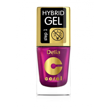 Delia Coral Hybrid Gel Color step 1 Lac unghii 108 11 ml