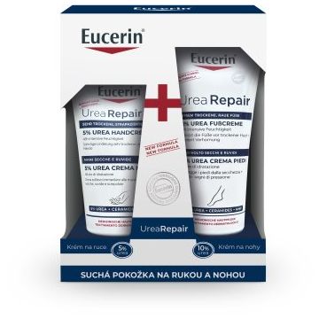 Eucerin UreaRepair set cadou pentru maini si picioare