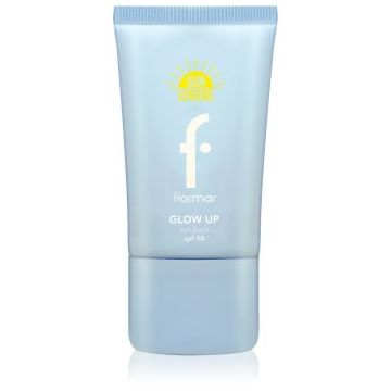 flormar Glow Up Sun Base SPF 50 lotiune pentru bronzat pentru o piele mai luminoasa