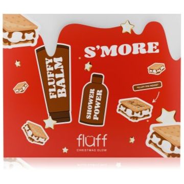 Fluff Christmas Glow Body Care Set S'more set cadou de Crăciun