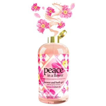 Gel de dus Peace in a Flower, 500ml, Treaclemoon