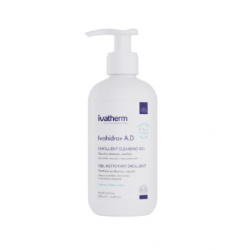 Ivatherm Ivahidra+ A.D Gel de spalare emolient cu efect calmant 500 ml