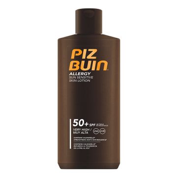 Lotiune de protectie solara pentru piele sensibila cu SPF 50+ Allergy Piz Buin
