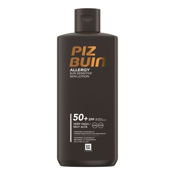 Lotiune pentru plaja piele sensibila SPF50 ALLERGY Piz Buin 200ml