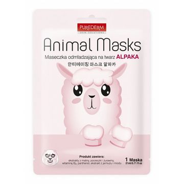 Masca hidratanta pentru fata ALPACA - PUREDERM 21 ml
