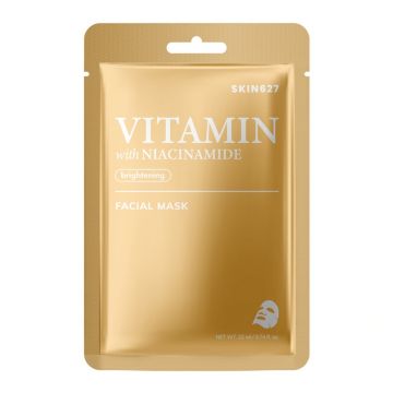 Masca revitalizanta pentru fata cu Vitamine si Niacinamide - SKIN627 22 ml