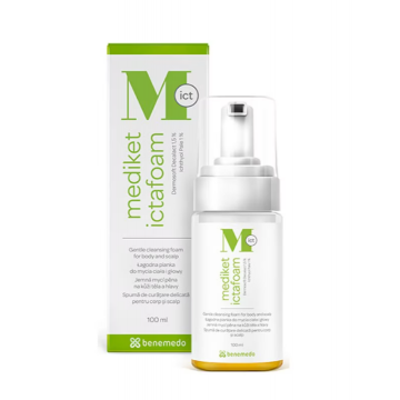 Mediket Ictafoam Spuma de curatare pentru fata 100 ml