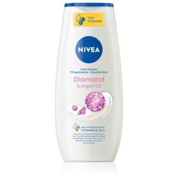NIVEA Diamond & Argan Oil gel calmant pentru dus
