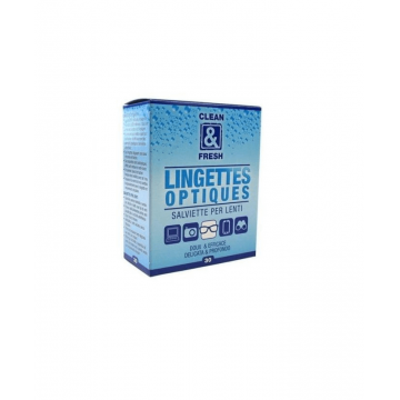 Servetele umede pentru ochelari Clean & Fresh 30 bucati