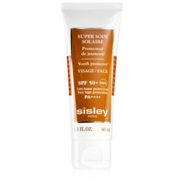 Sisley Super Soin Solaire Sun Visage protectie solara rezistenta la apa pentru fata SPF 50+