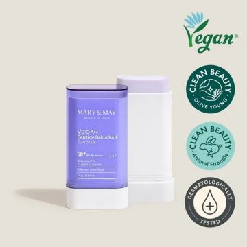 Stick de protectie solara SPF50+ PA++++ cu peptide si bakuchiol - Mary and May 10g