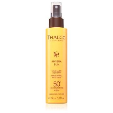 Thalgo Riviera Sun Moisturising Milky Spray SPF50+ lotiune pentru bronzat Spray