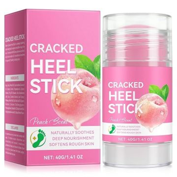 Baton Hidratant pentru Calcaie Crapate si Piele Uscata, 60% Uree, Piersici, 40 g