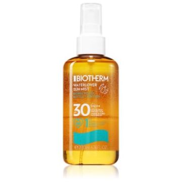 Biotherm Waterlover Sun Mist Biorecycled Edition SPF 30 spray pentru plajă SPF 30