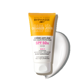 Crema antirid cu SPF50+, 50ml, Byphasse