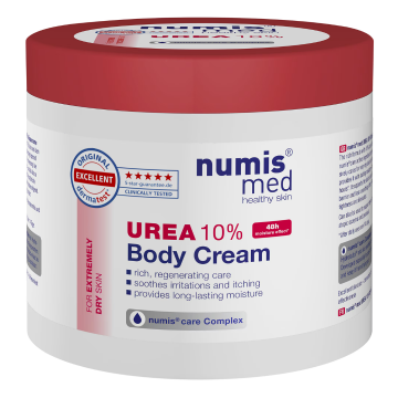Crema corp cu uree 10%, 400 ml, NumisMed