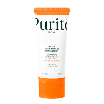 Crema de fata Daily Soft Touch cu factor de protectie SPF 50+, PA++++, 60 ml, Purito