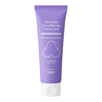 Crema de fata pentru noapte Dermide Cica, 100 ml, Purito