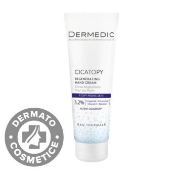 Crema de maini regeneranta Linum/Cicatopy, 75ml, Dermedic