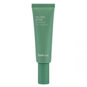 Crema de Ochi Calmanta cu Extract de Ceai Verde - FarmStay Tea Tree Biome Calming Eye Cream, 50 ml