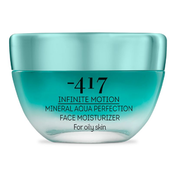 Crema hidratanta pentru ten gras Mineral Aqua Infinite Motion, 50 ml, Minus 417
