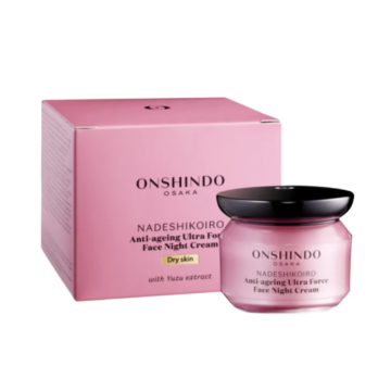 Crema noapte antirid intensiva, ten uscat, cu extract Yuzu, 50ml, Onshindo